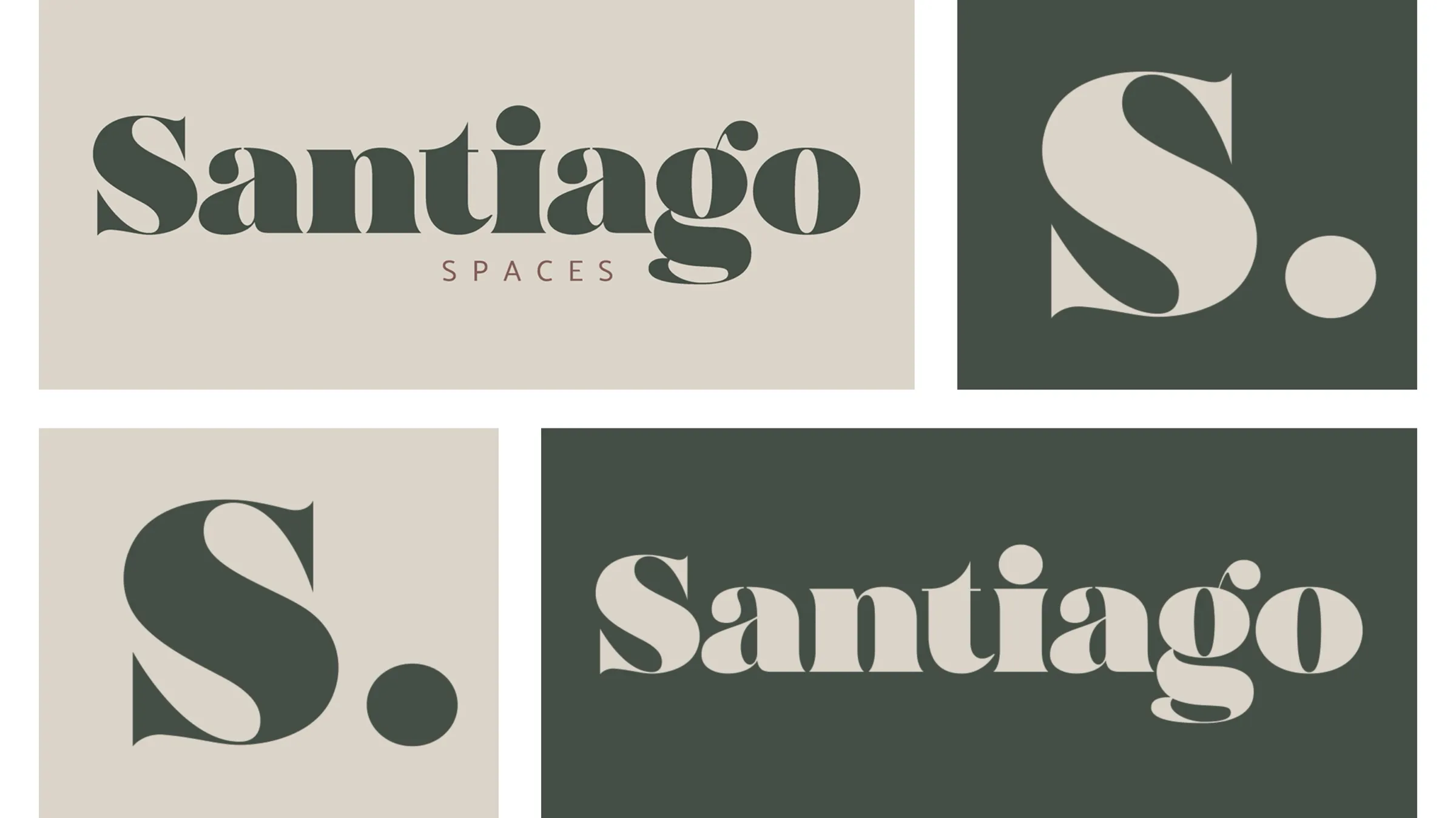 Branding-Design von allkind für Santiago-Spaces GmbH